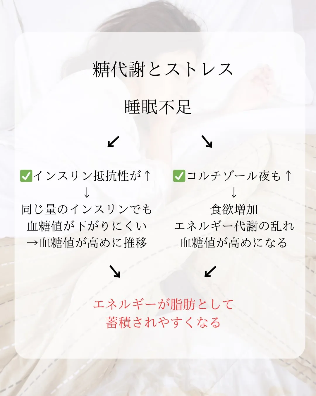 〜睡眠と食欲ホルモンの深い関連性〜